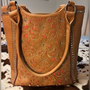 Montana West western concealed carry tote bag